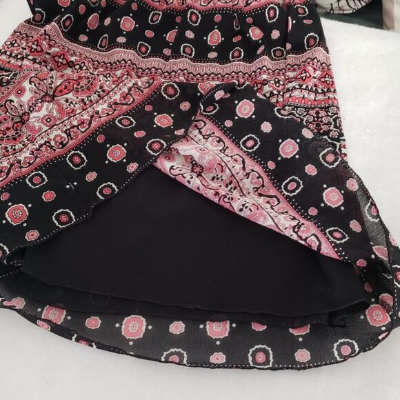 INC International Concepts Women's Peasant Blouse Smocked Bodice Off Shoulder - Picture 6 of 6